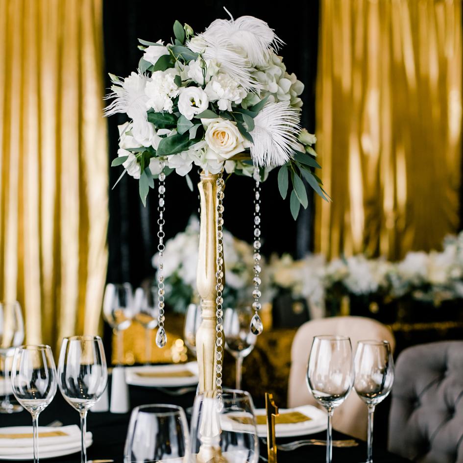 3 Concepts to Steal from a Vintage Glam Wedding