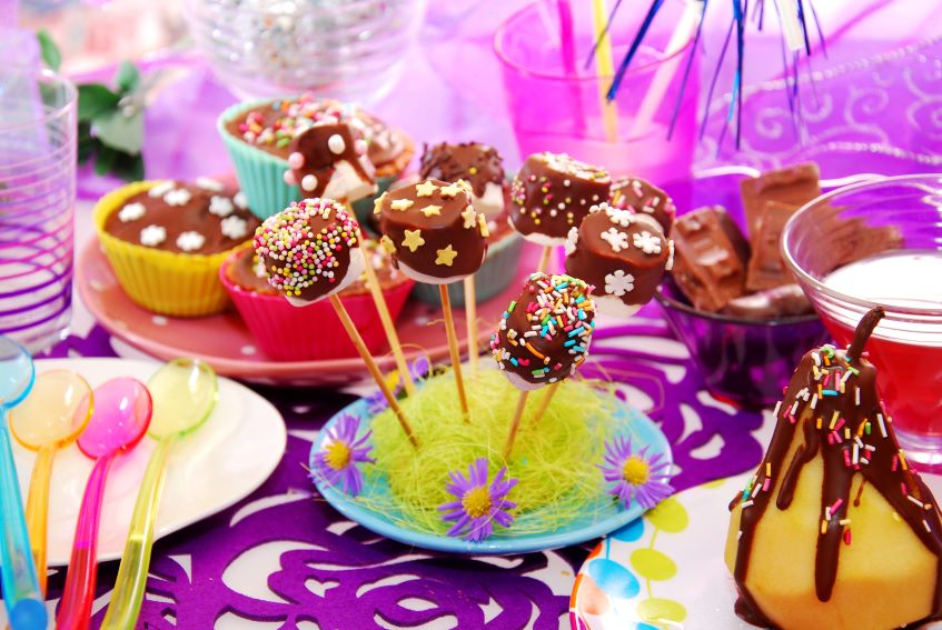 A Colorful Rainbow Party and DIY Desserts Table - Party Ideas