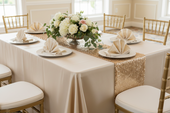 beautiful table settings for photoshoot