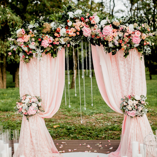 Blush Event Linens