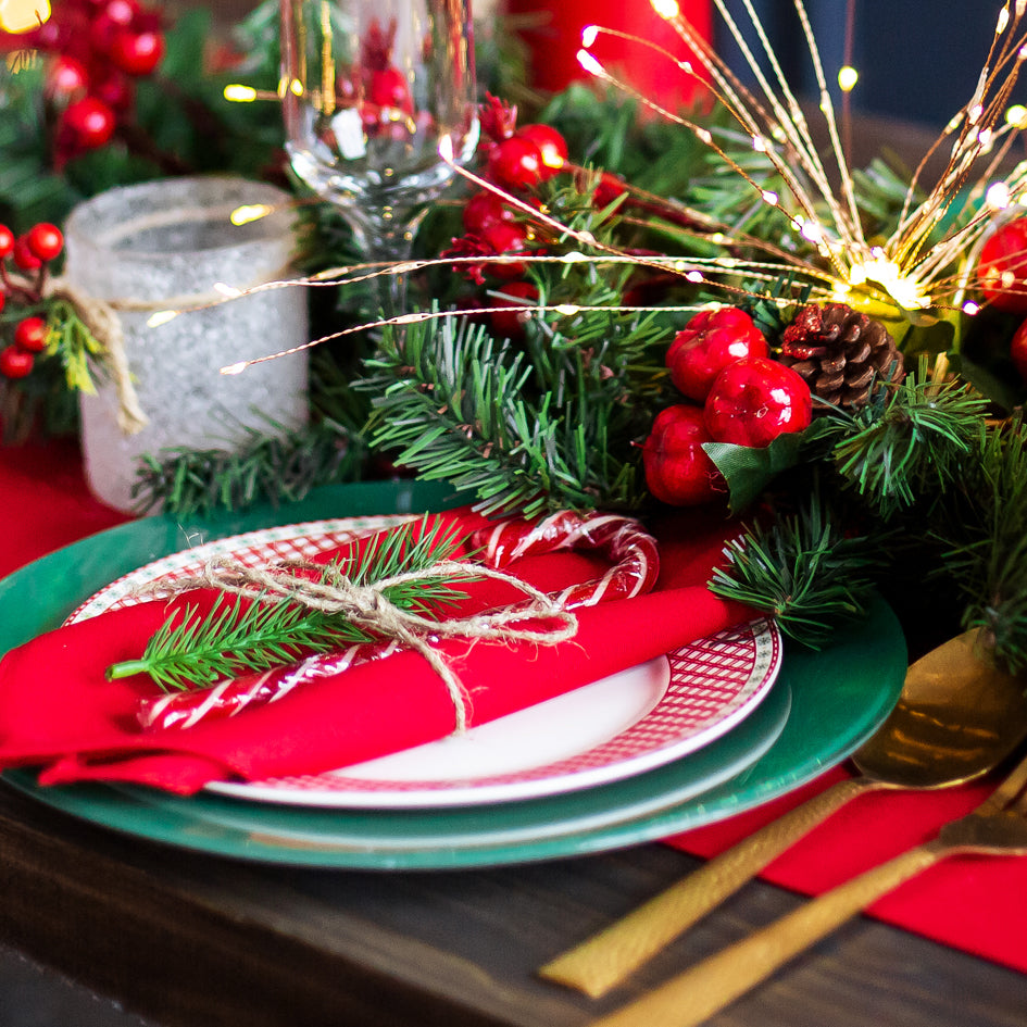Dine in Style: Designing Your Ideal Christmas Table Setting– CV Linens