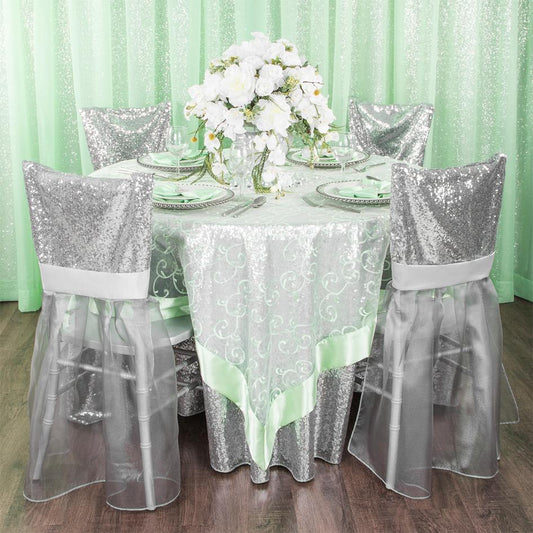 Mint Green Wedding Decor - CV Linens