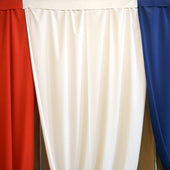 industrial backdrop draping