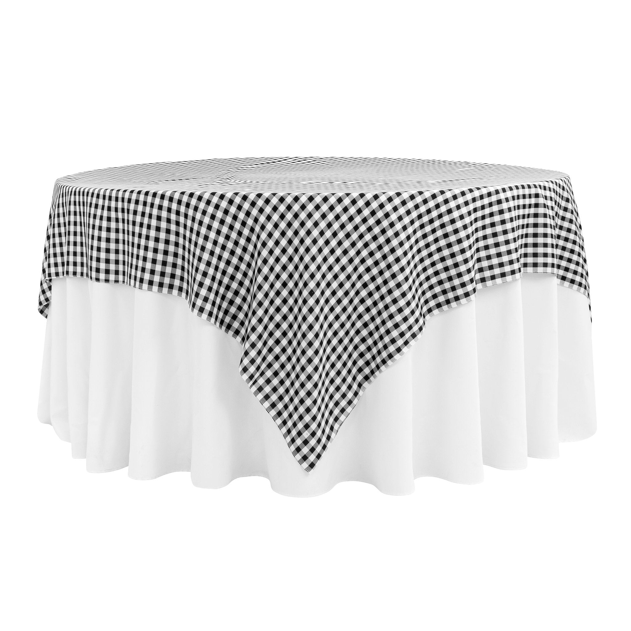 Gingham Table Overlay Toppers CV Linens™