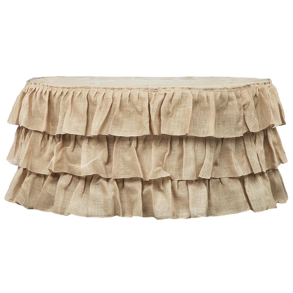 Burlap Table Skirts