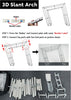 3D 6.5ft Tilted Rectangular Backdrop Stand Instructions