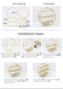 3 Tier Wheel Ring Dessert Stand Instructions