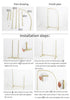 Chiara Backdrop Arch Frame Stands 3pc set Instructions