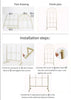 French Window Arch Frame Backdrop Party Stand Instructions