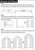 Rainbow Multi-Tier Arch Heavy Duty Backdrop Stand Instructions