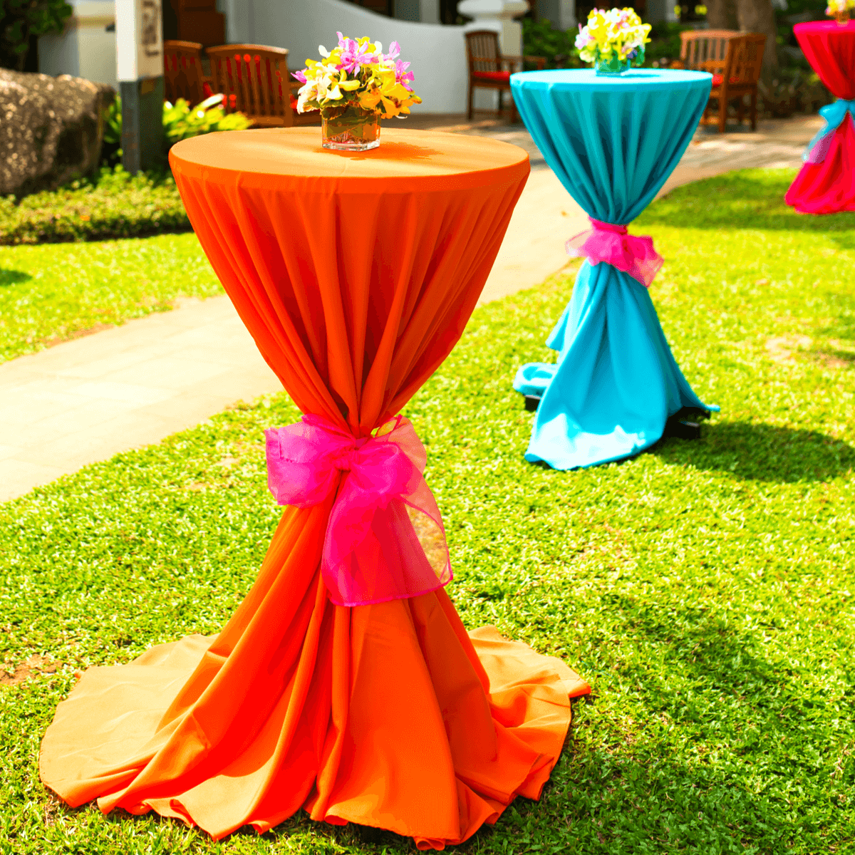 High Cocktail Table Covers
