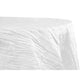 Accordion Crinkle Taffeta 132" Round Tablecloth - White - CV Linens