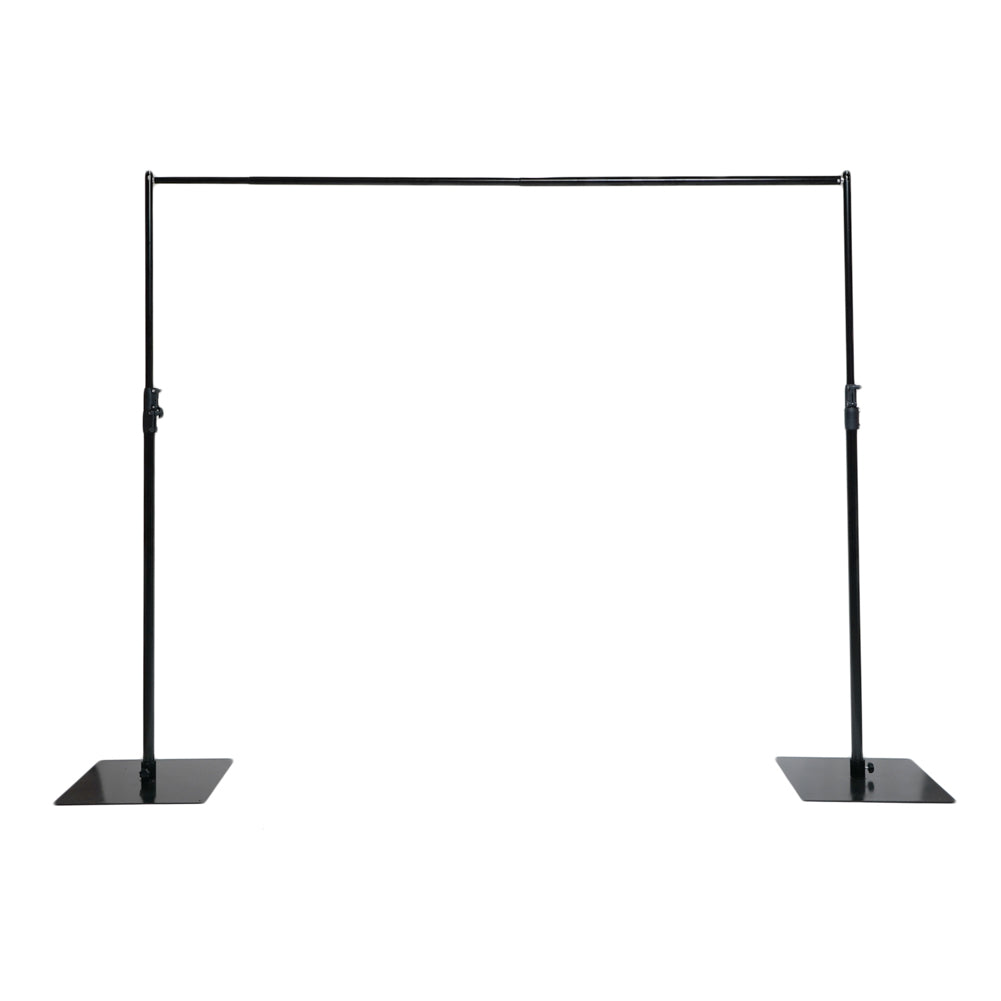 Adjustable Heavy Duty Backdrop Pipe Set Stand Kit 10 ft x 10 ft