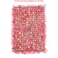 Silk Hydrangeas Flower Wall Backdrop Panel - Pink - CV Linens