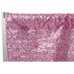 Glitz Sequin 10ft H x 52" W Drape/Backdrop panel - Pink - CV Linens