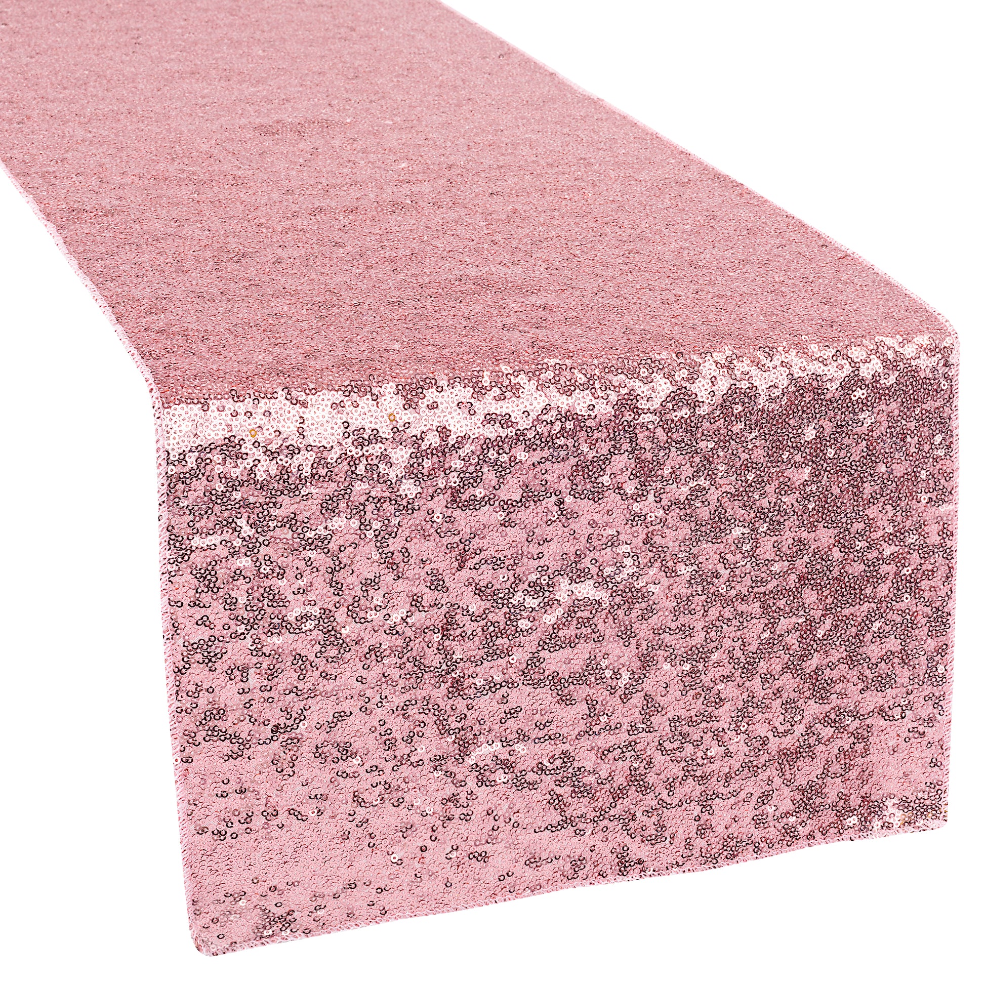 Glitz Sequin Table Runner - Pink - CV Linens
