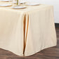 90"x132" Rectangular Oblong Polyester Tablecloth - Nude - CV Linens