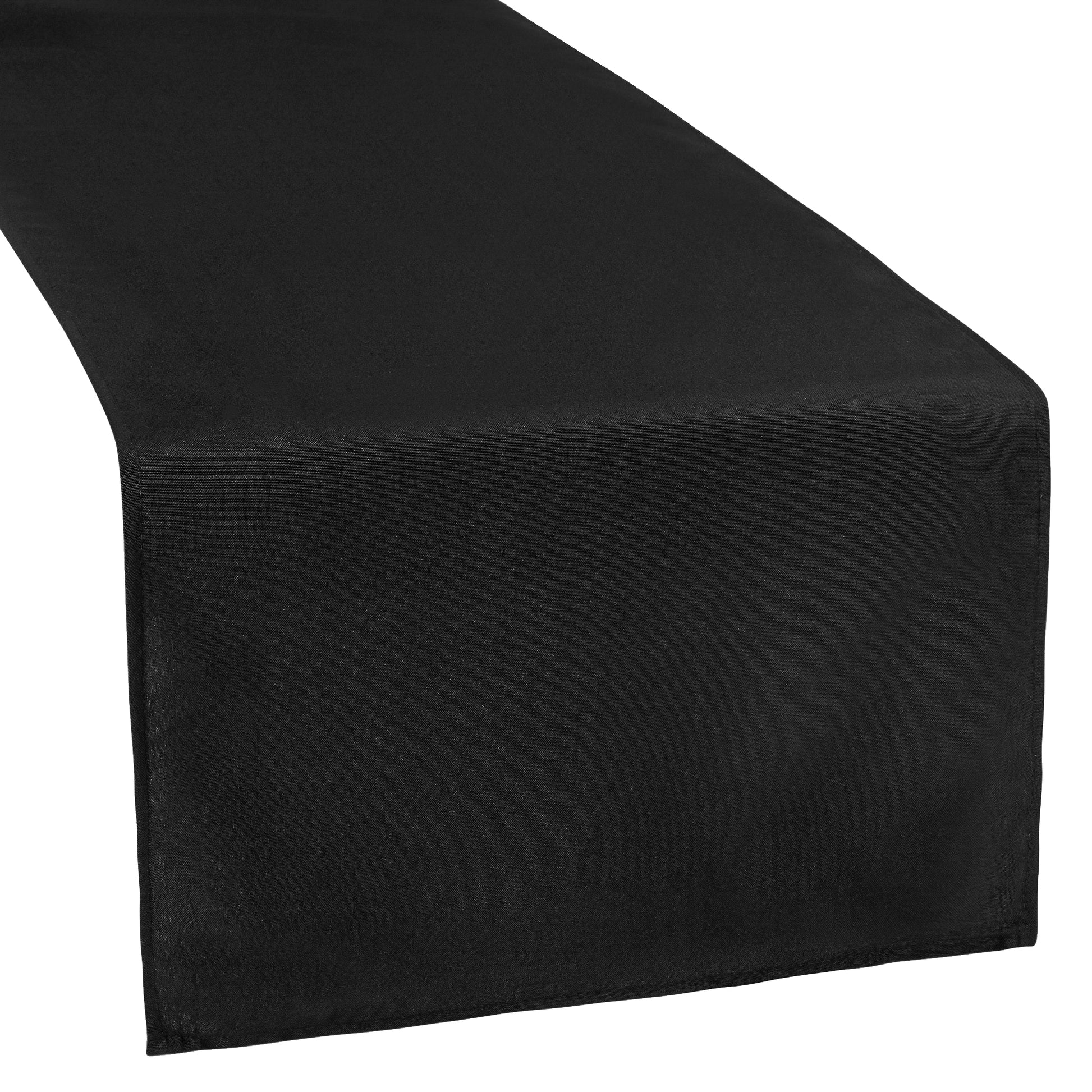 Polyester Table Runner - Black