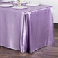 Satin Rectangular 90"x132" Tablecloth - Victorian Lilac/Wisteria