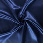 40 yds Satin Fabric Roll - Navy Blue - CV Linens