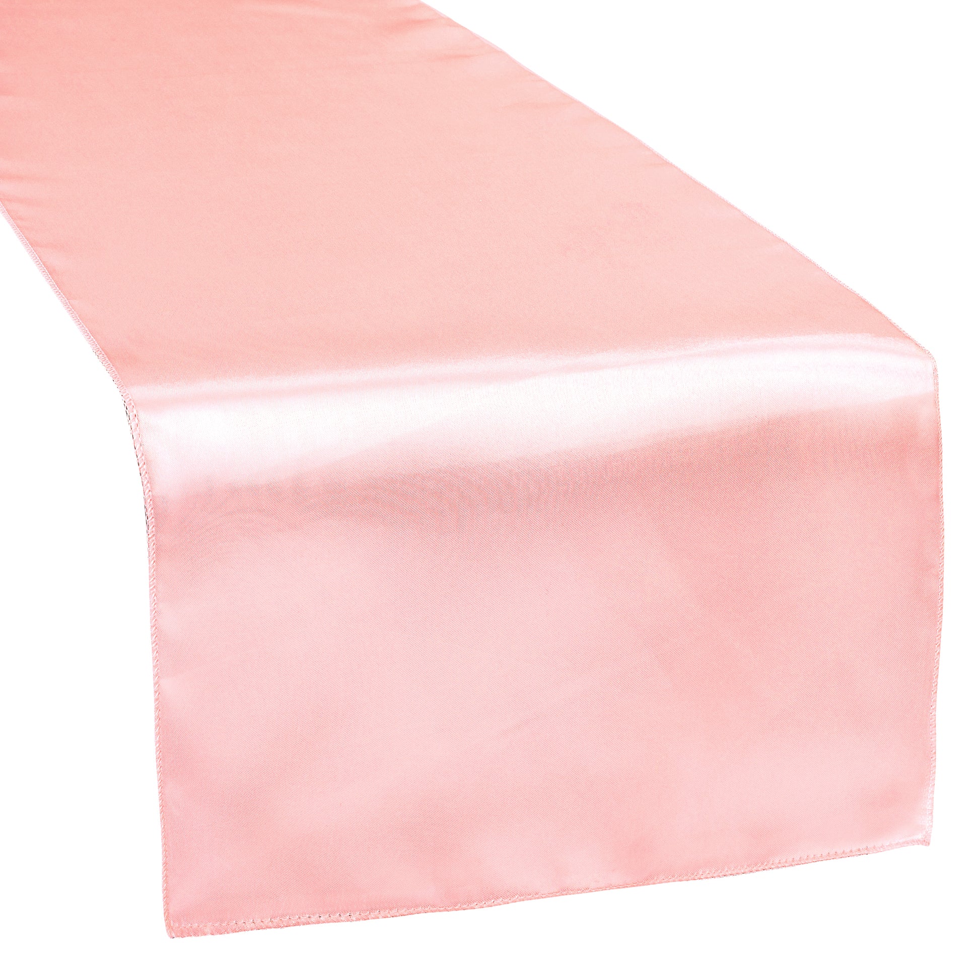 Satin Table Runner - Coral