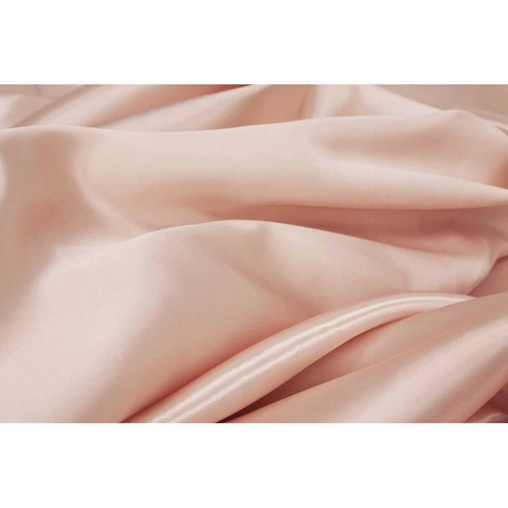 Satin Rectangular 60"x120" Tablecloth - Blush/Rose Gold - CV Linens