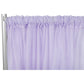 Sheer Voile Flame Retardant (FR) 10ft H x 118" W Drape/Backdrop Curtain Panel - Lavender - CV Linens
