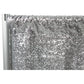 Glitz Sequin 14ft H x 52" W Drape/Backdrop panel - Silver - CV Linens