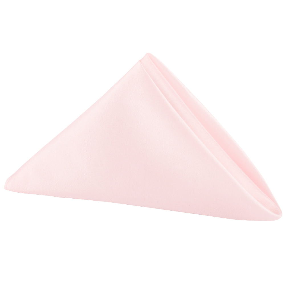 Taffeta Napkin 20"x20" - Pastel Pink - CV Linens
