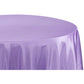Taffeta Tablecloth 120" Round - Victorian Lilac/Wisteria - CV Linens