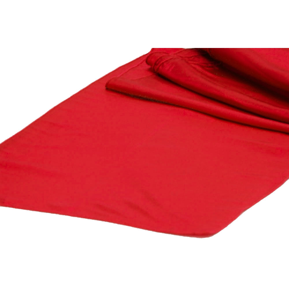 Taffeta Table Runner - Red - CV Linens