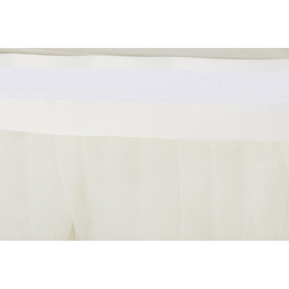 Tulle Tutu 17ft Table Skirt - Ivory - CV Linens