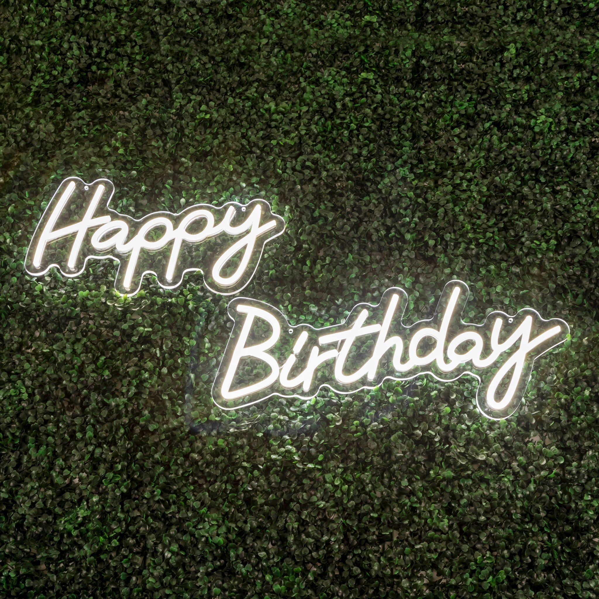 Happy Birthday Neon Sign 62 cm x 31 cm– CV Linens