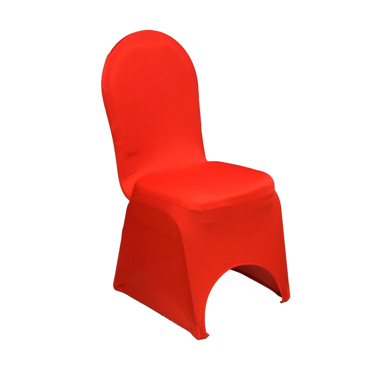 Spandex Banquet Chair Cover - Red - CV Linens