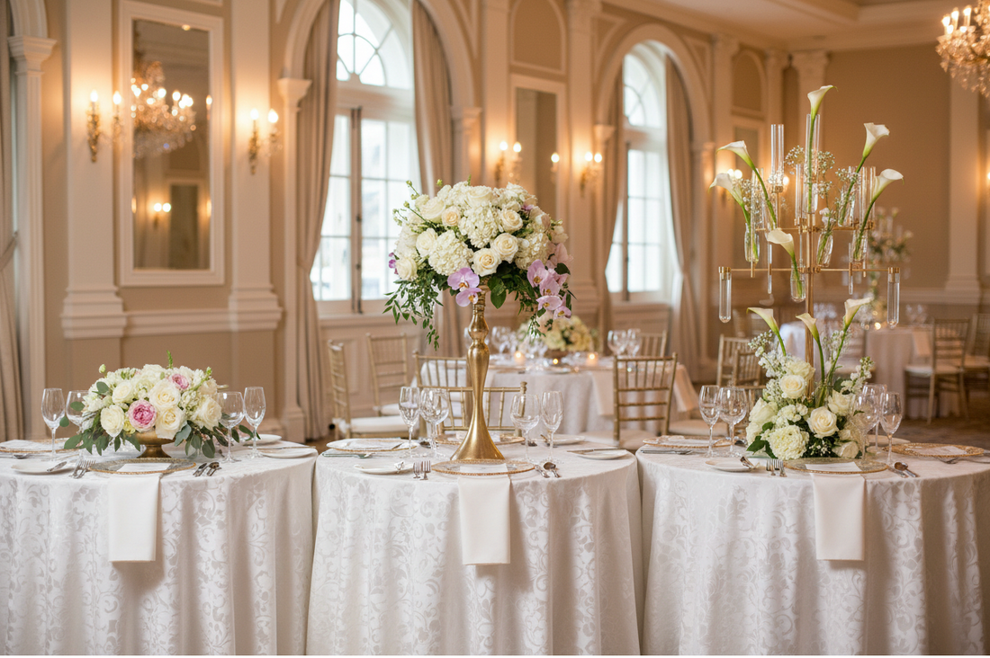 What Size Centerpiece for Tables? Complete Wedding & Event Guide CV