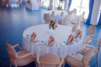 Top 10 Round Table Decor Ideas for any Events - CV Linens™