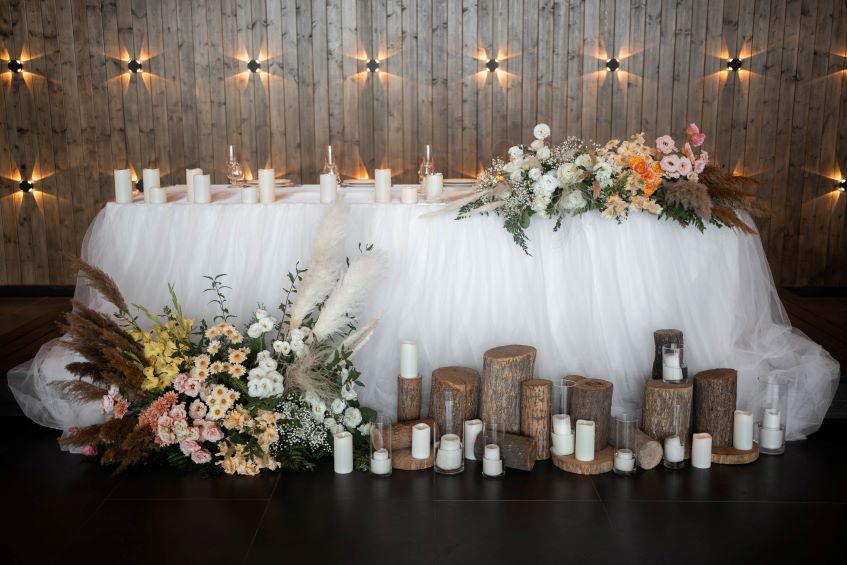 boho style for main table