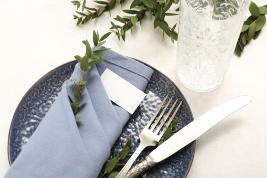 blue-folded-napkin