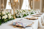 How to Choose Table Linens That Reflect Your Company's Brand Colors
