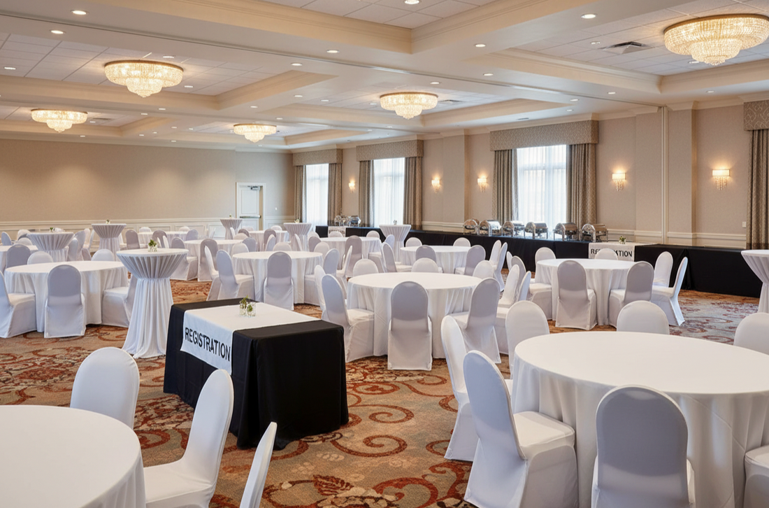 corporate-event-linen-setup