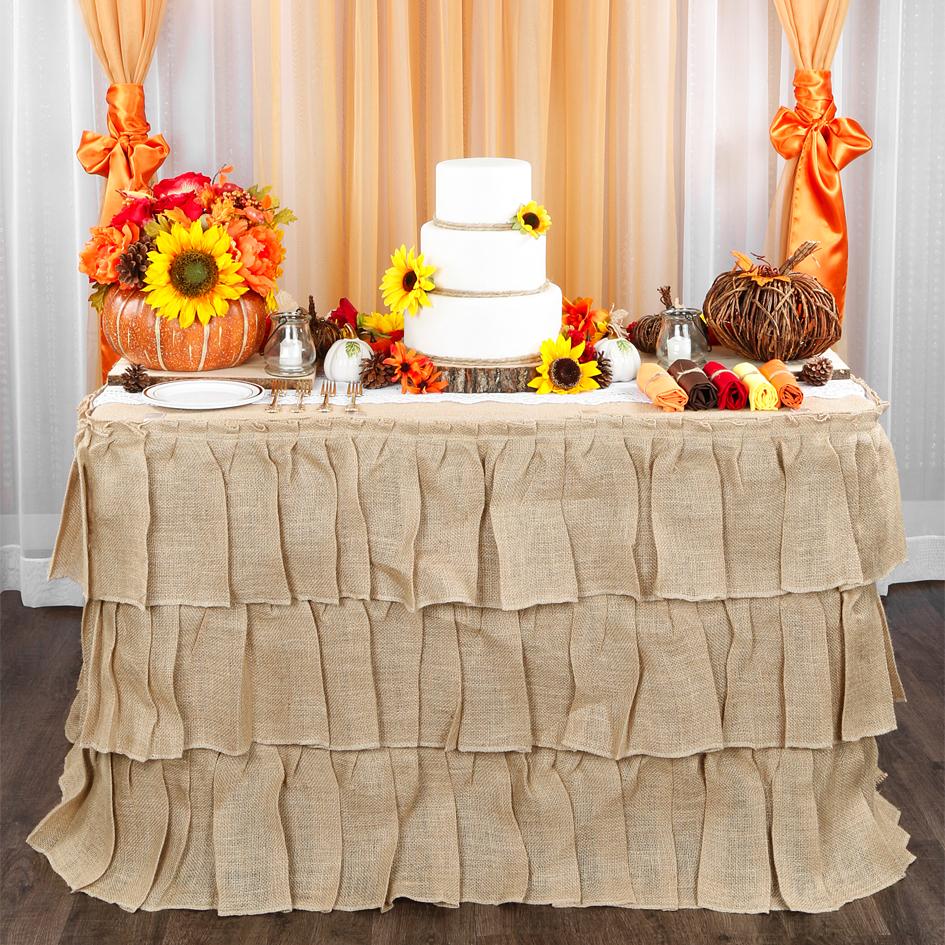 Fall Dessert Table for Thanksgiving - CV Linens