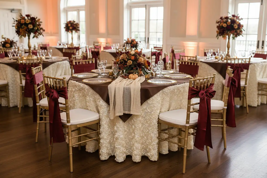 full thanksgiving wedding ballroom