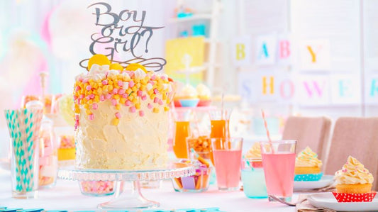 gender-reveal-table-setup