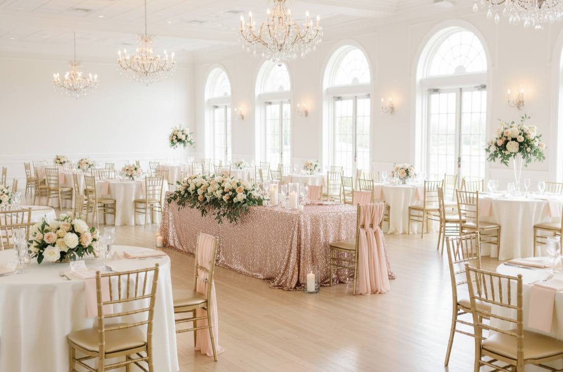 pink theme wedding decorations