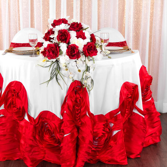 Sweetheart Table Decor on a Budget - CV Linens