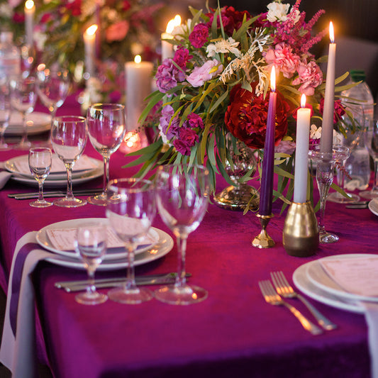 Trend Alert! Magenta Violet Linens