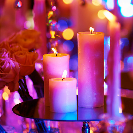 Navy Blue and Fuchsia Wedding Decor - CV Linens