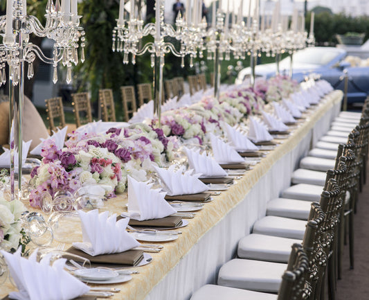 The Most Popular Wedding Linen Fabrics and When to Use Them