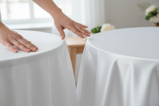 white-tablecloth-setup