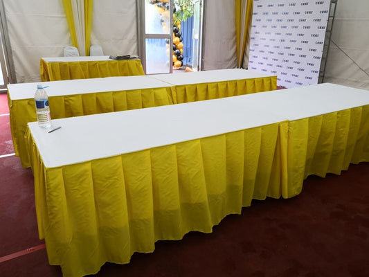 yellow-skirting-with-white-table-top 